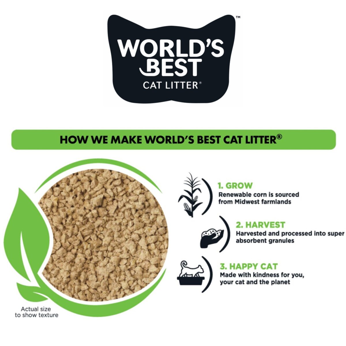World's Best Multiple Cat Lavender Cat Litter - 28lb (12.7kg)_5